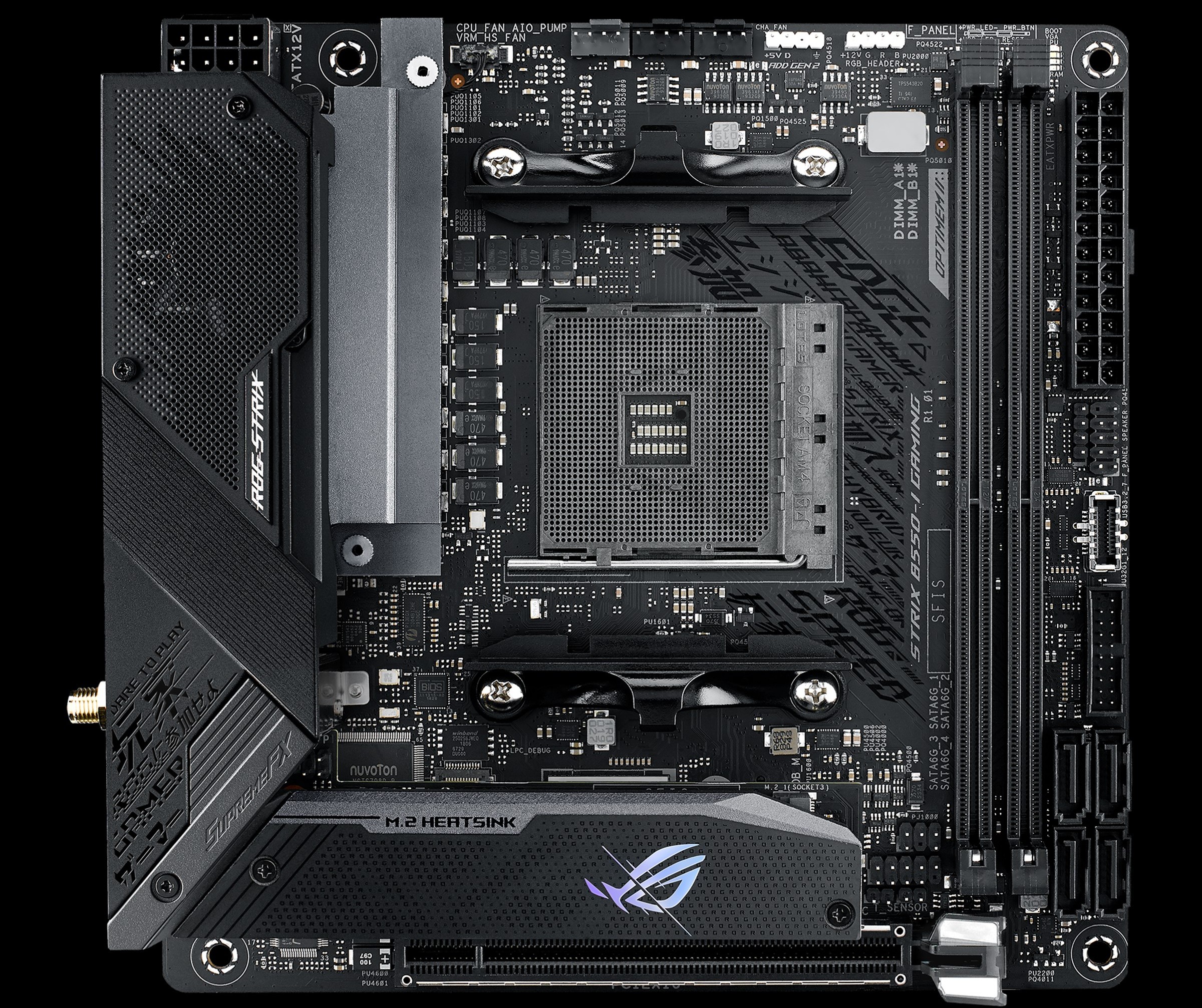 ASUS ROG Strix B550-I Gaming - The AMD B550 Motherboard Overview: ASUS